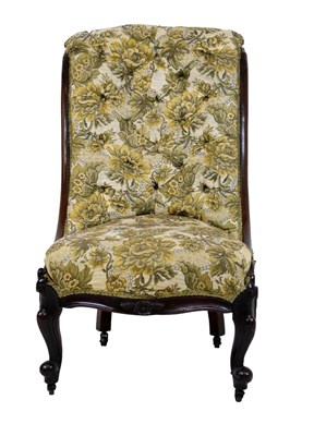 Lot 510 - Victorian nursing chair