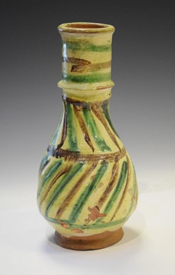 Lot 278 - Mediterranean terracotta bottle vase