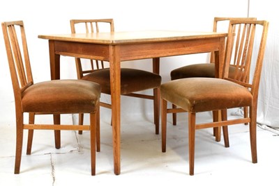 Lot 626 - Gordon Russell oak dining suite