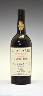 Lot 579 - Bottle of Graham's Vintage Port, 1968