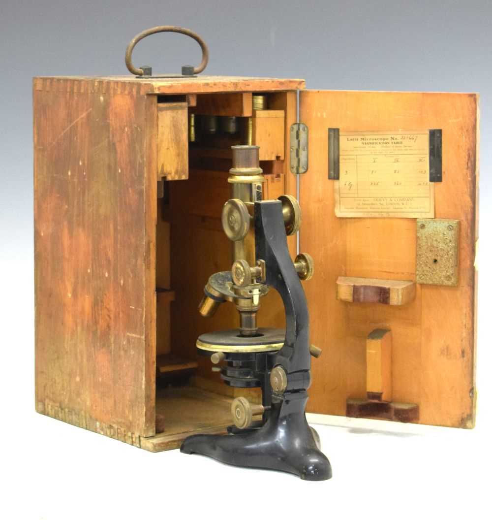 Lot 167 - Microscope Ernst Leitz No 221667