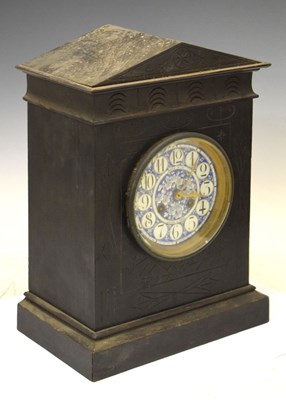 Lot 362 - Maple & Co. Aesthetic mantel clock