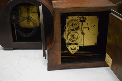 Lot 369 - Five mid-20th Century mantel clocks