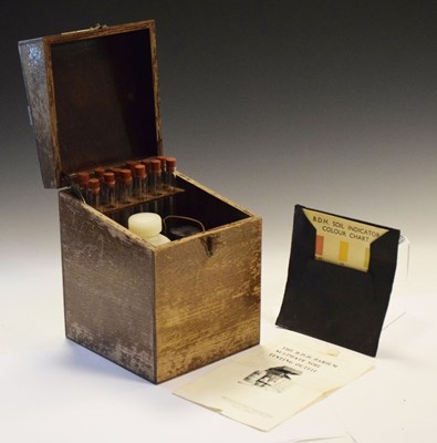 Lot 185 - Barium sulphate soil testing kit