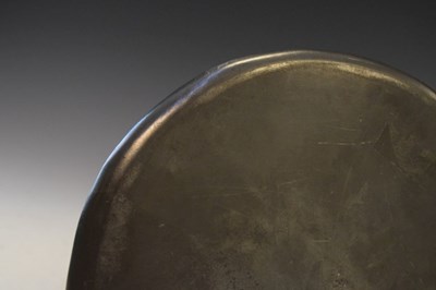 Lot 305 - Tudric pewter circular tray after a design by Archibald Knox