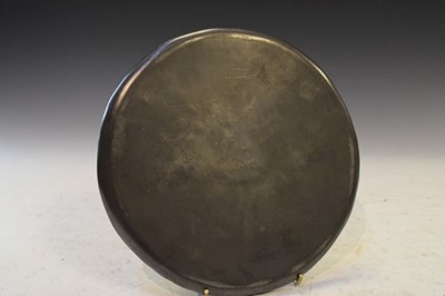 Lot 305 - Tudric pewter circular tray after a design by Archibald Knox