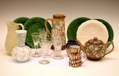 Lot 435 - Collection of assorted 19th Century and later ceramics and glass