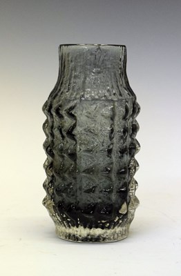 Lot 463 - Whitefriars - 'Pine Cone' vase in pewter