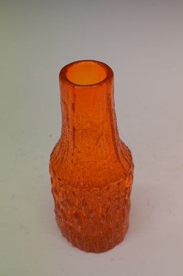 Lot 452 - Whitefriars - 'Bottle' vase in tangerine