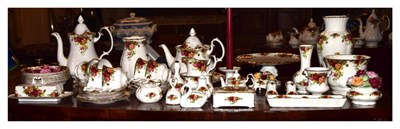 Lot 354 - Quantity of Royal Albert 'Old Country Roses' pattern tea wares, etc