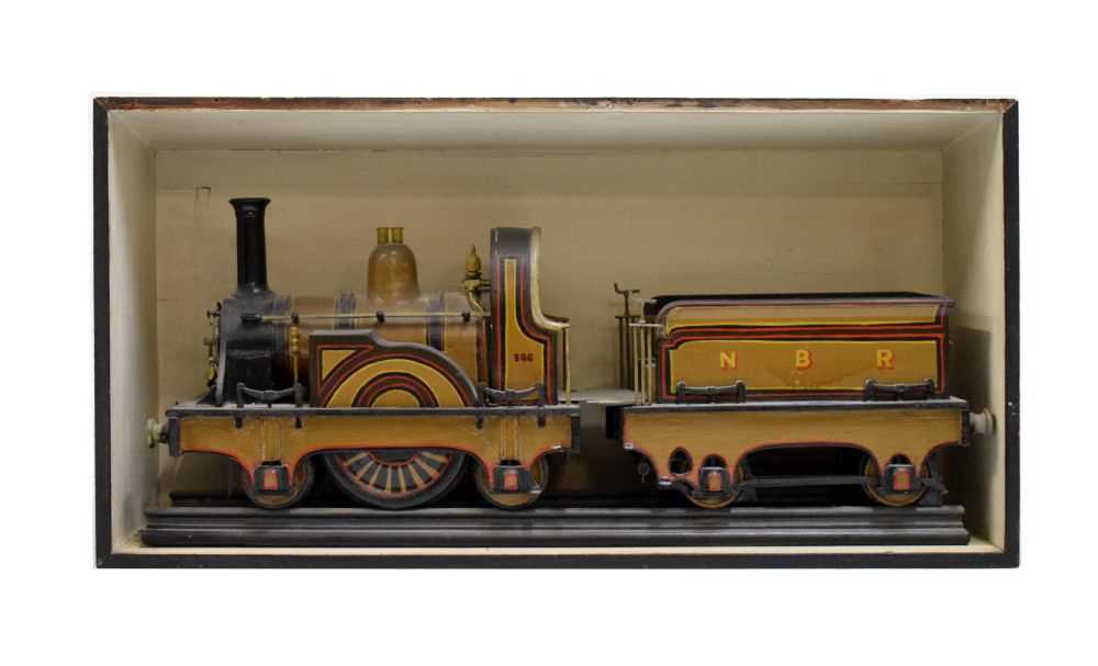 Lot 264 - Scratch-built model of a NBR steam locomotive