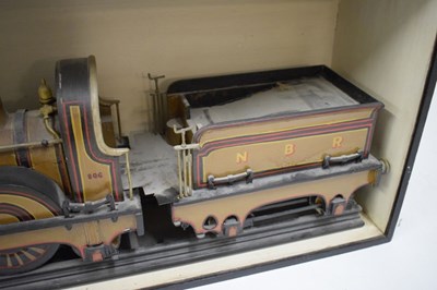 Lot 264 - Scratch-built model of a NBR steam locomotive