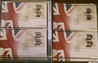 Lot 247 - Quantity of Royal Mail London 2012 Olympics related stamps