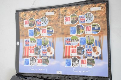 Lot 250 - Collection of Royal Mail Smiler sheets