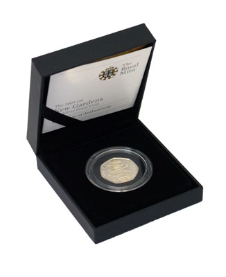 Lot 109 - Royal Mint Kew Garden 2009 50p silver proof set