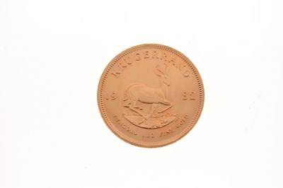 Lot 128 - Gold Coins - South African Gold Krugerrand, 1982