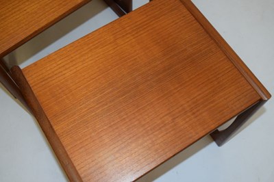 Lot 673 - 1970s G-Plan nest of four tables