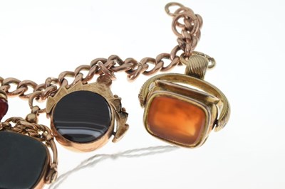 Lot 30 - 9ct gold curb link bracelet