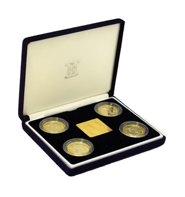 Lot 107 - Royal Mint 2002 Commonwealth Games four-coin silver proof set
