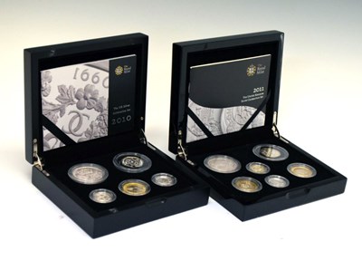 Lot 111 - Royal Mint 2010 and 2011 UK Silver Celebration sets