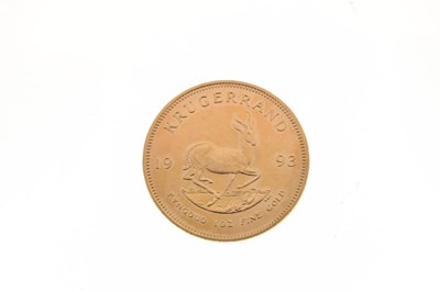 Lot 129 - Gold Coins - South African Gold Krugerrand, 1993