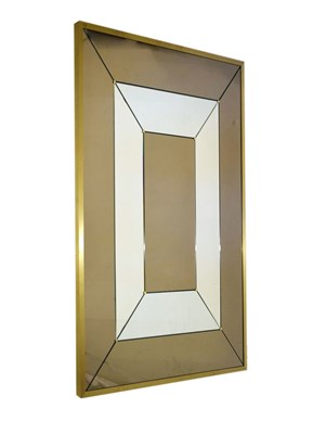 Lot 491 - Large modern mirror in the Art Deco taste