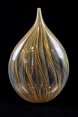 Lot 473 - Alberto Dona, (Italian, b. 1944) Late 20th Century Murano large ovoid vase