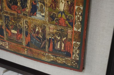 Lot 174 - Early 19th Century Russian icon