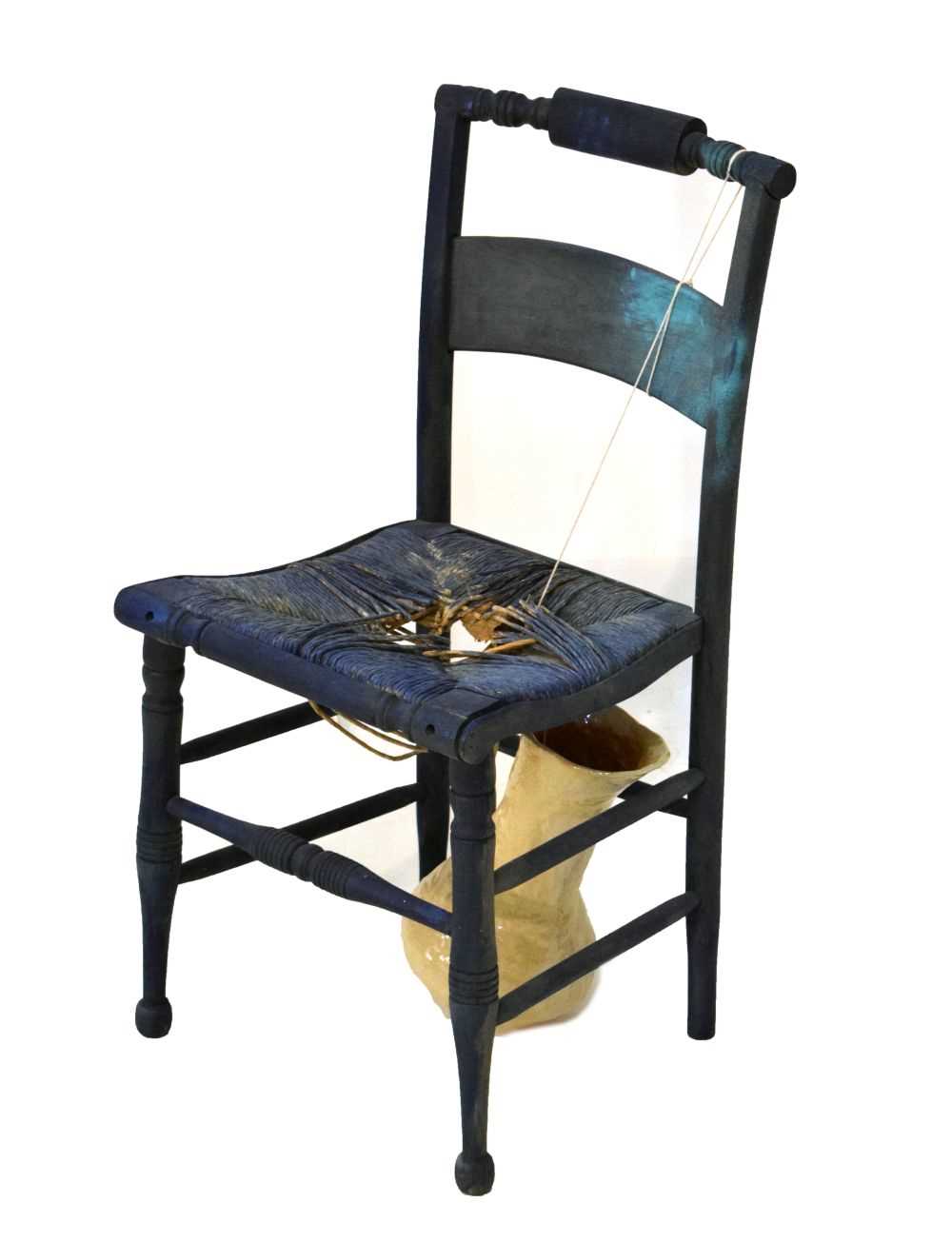Lot 506 - Jessica Jackson Hutchins (American, b. 1971) - Blue Guitar