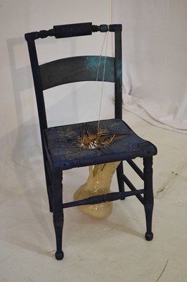 Lot 506 - Jessica Jackson Hutchins (American, b. 1971) - Blue Guitar