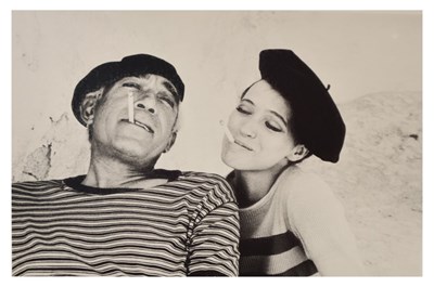 Lot 377 - Eve Arnold, (1912-2012) - Anthony Quinn and Anna Karina