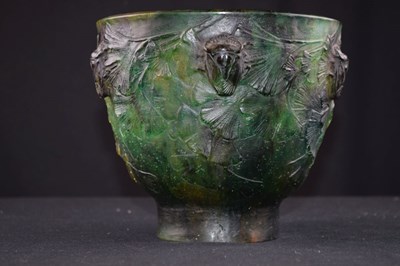 Lot 294 - Francois-Emile Decorchemont, (1880-1971) pate de verre glass vase