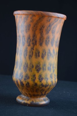 Lot 290 - Daum, Nancy glass vase