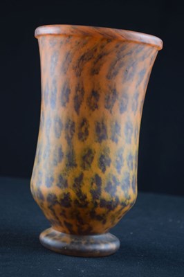 Lot 290 - Daum, Nancy glass vase