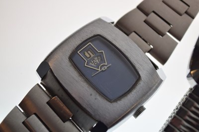 Lot 104 - Saytoko - Gentleman's retro Grand Luxe Super 21 Antimagnetic wristwatch and Sekonda