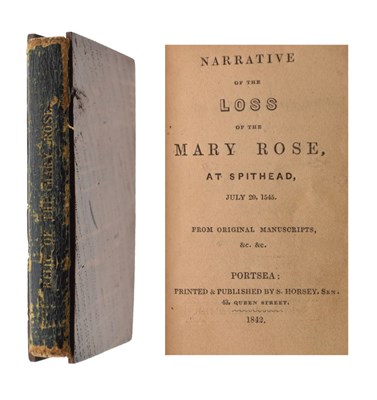 Lot 130 - Relic of Mary Rose book