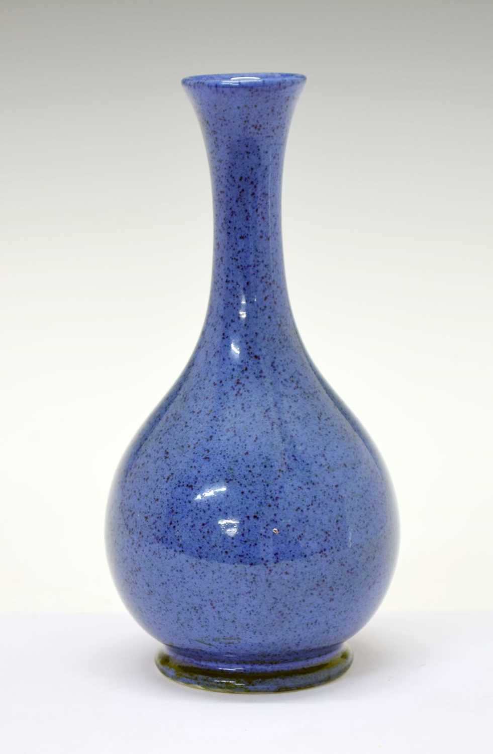 Lot 349 - Moorcroft powder blue vase