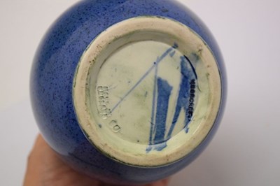Lot 349 - Moorcroft powder blue vase