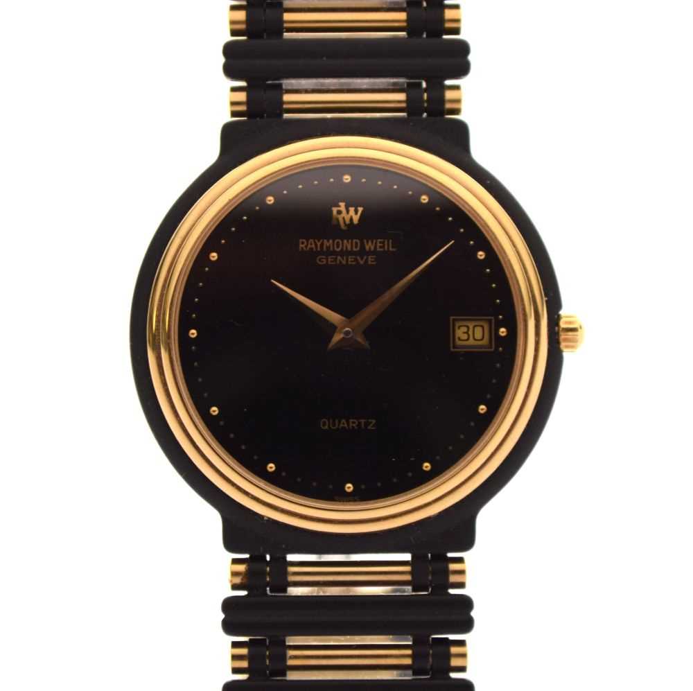 Lot 108 - Raymond Weil - Mid-size quartz bracelet watch