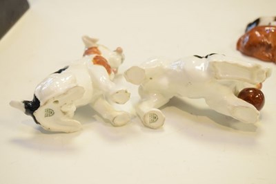 Lot 442 - Four Royal Doulton dog figures