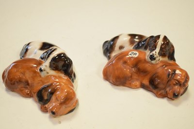 Lot 442 - Four Royal Doulton dog figures