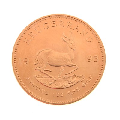 Lot 130 - Gold Coins - South African Gold Krugerrand, 1993