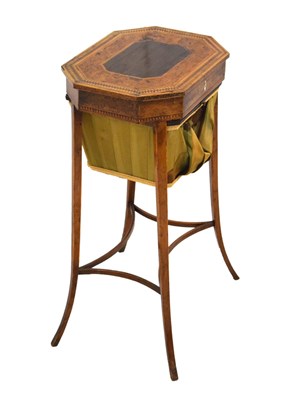 Lot 509 - Late 18th / early 19th Century  yew wood work table