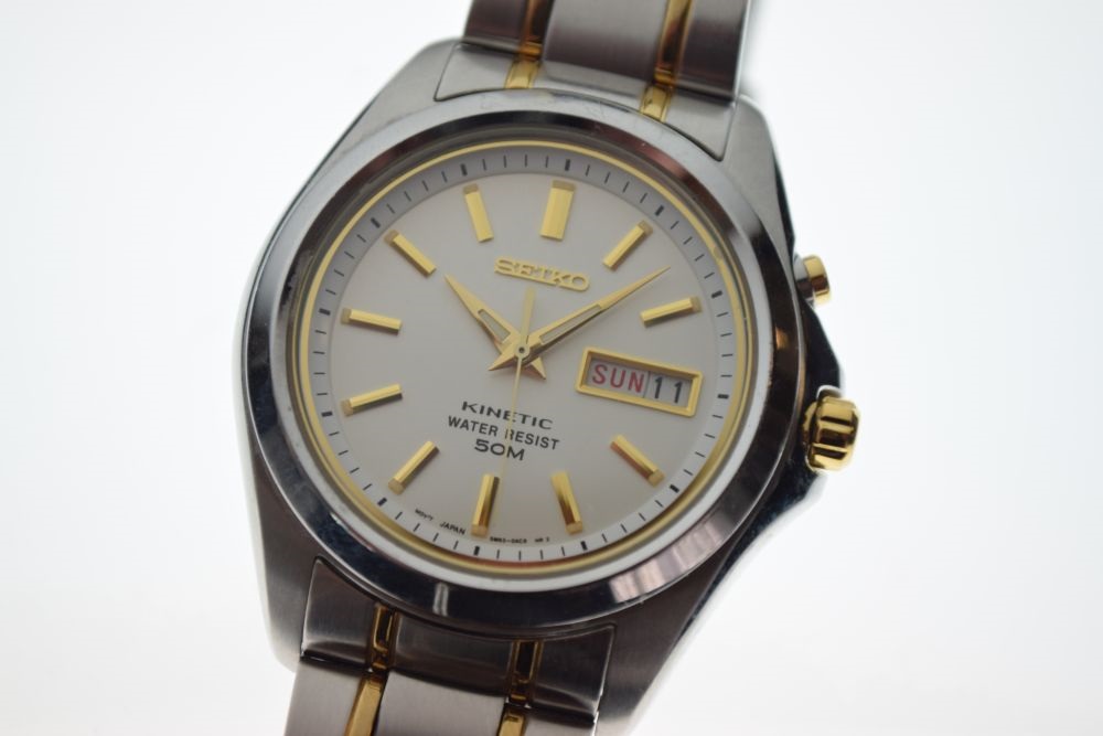 Lot 102 Seiko Gentleman s Kinetic water resist 50M