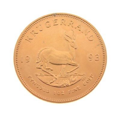 Lot 131 - Gold Coins - South African Gold Krugerrand, 1993