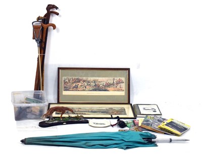 Lot 310 - Assorted fishing and country pursuits items