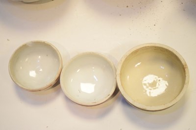 Lot 487 - Three Oriental ginger jars with covers