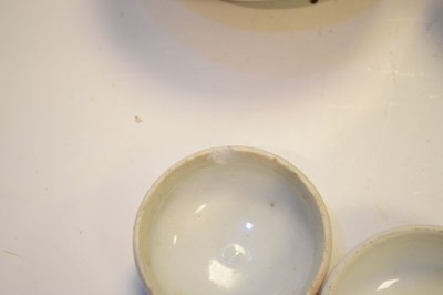 Lot 487 - Three Oriental ginger jars with covers