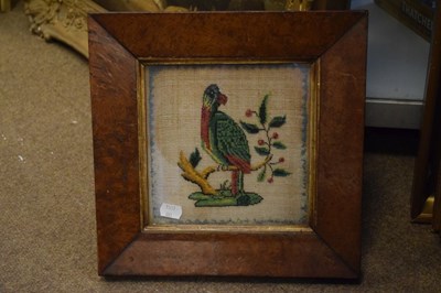 Lot 640 - Victorian beadwork sampler