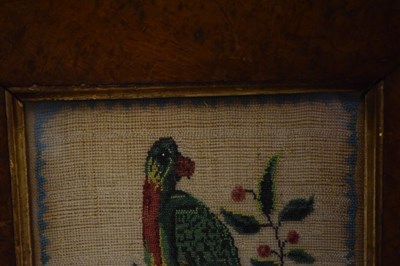 Lot 640 - Victorian beadwork sampler